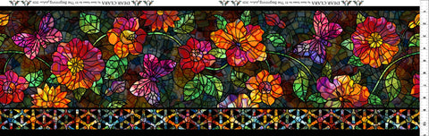 In The Beginning Dear Clara 1DCL 1 Black Border By The Yard