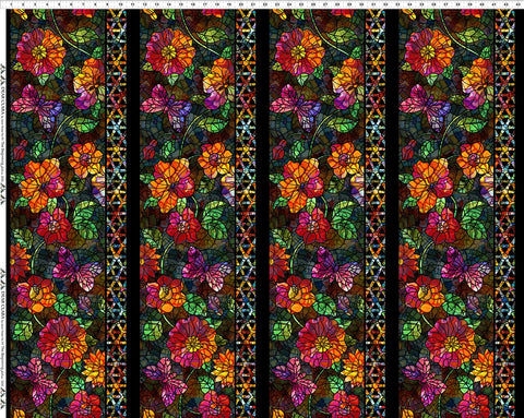 In The Beginning Dear Clara 1DCL 1 Black Border By The Yard