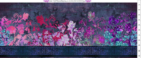 In The Beginning Evanescence 1EV 2 Purple Border By The Yard