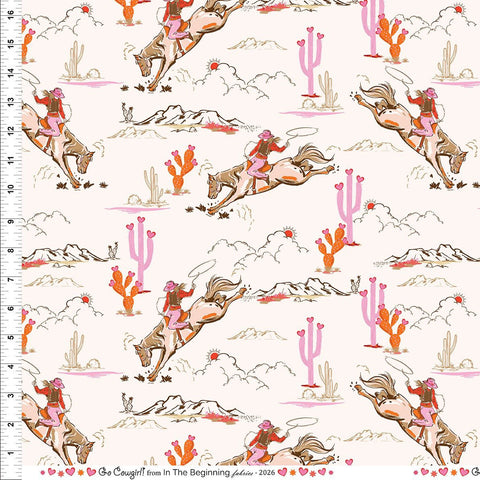 In The Beginning Go Cowgirl! 1GC 1 Multi Cowgirl By The Yard