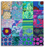 Free Spirit Kaffe Fassett Pre-Cut 20 Piece Fat Quarter Bundles - August 2025 Cool
