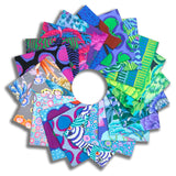 Free Spirit Kaffe Fassett Pre-Cut 20 Piece Fat Quarter Bundles - August 2025 Cool