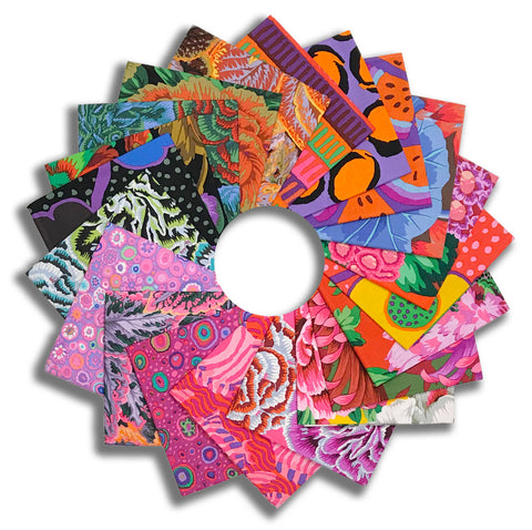 Free Spirit Kaffe Fassett Pre-Cut 20 Piece Fat Quarter Bundles - August 2025 Hot