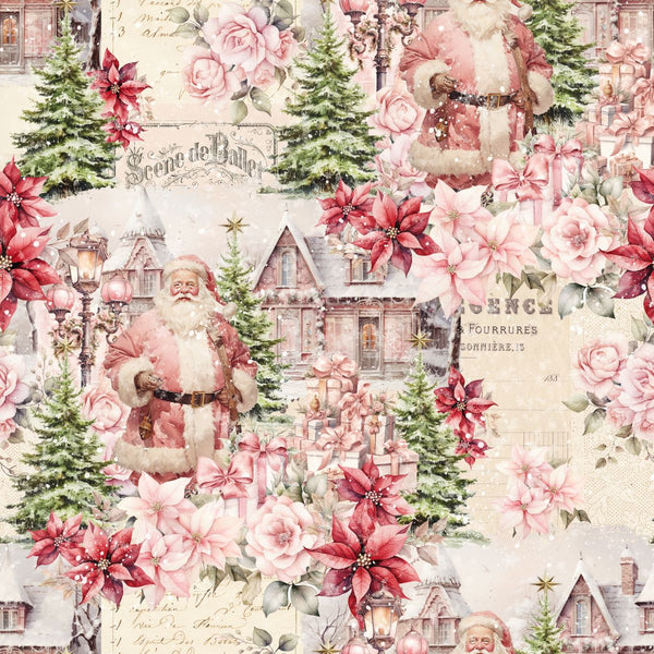 Blank Quilting Christmas Magic 2014 41 Ivory Christmas Scenic By The Yard