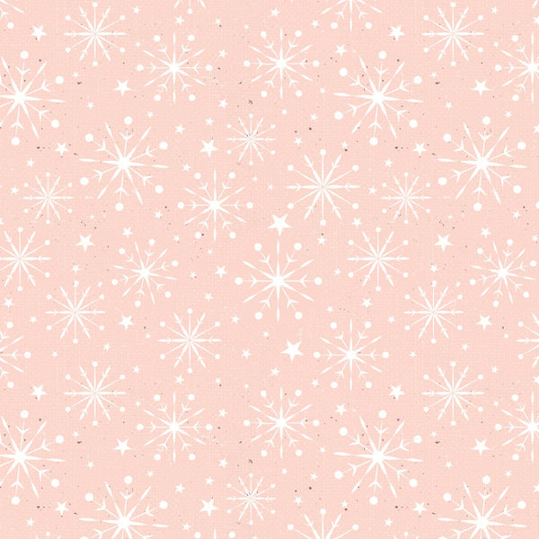 Blank Quilting Christmas Magic 2023 22 Pink Stars By The Yard