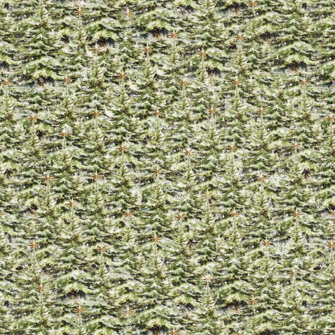 Blank Quilting Christmas Magic 2026 66 Green Christmas Trees By The Yard