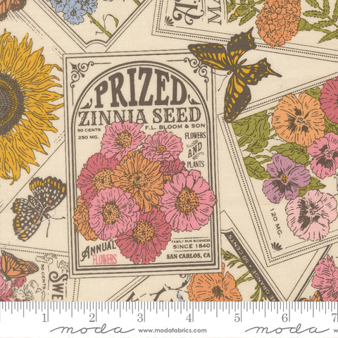 Moda My Secret Garden 20981 11 Cloud Seeds Of Love By The Yard