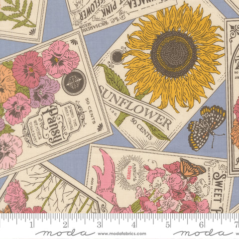 Moda My Secret Garden 20981 22 Dusk Seeds Of Love By The Yard