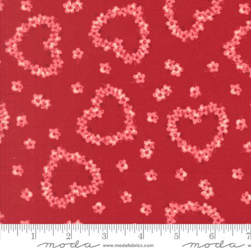 Moda Je Taime 20994 17 Rose Flower Heart By The Yard