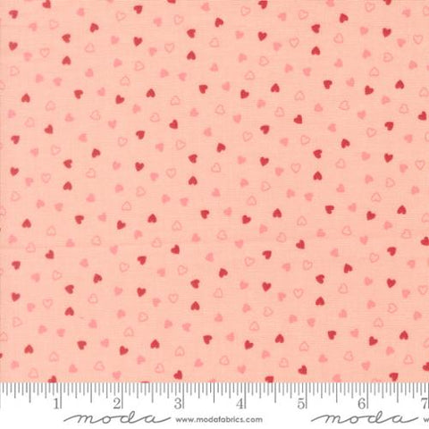Moda Je Taime 20997 12 Blush Hearts By The Yard