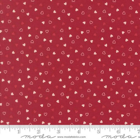 Moda Je Taime 20997 18 Scarlet Hearts By The Yard