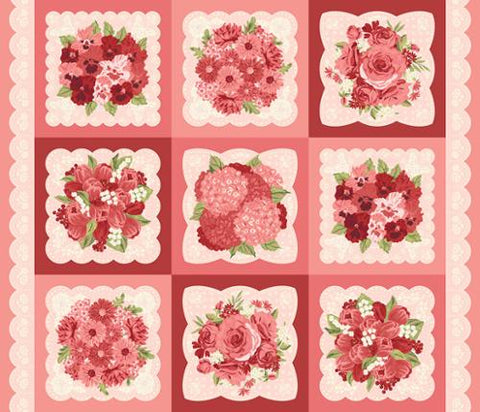 Moda Je Taime 20998 11 Lace Doily Panel 35" PANEL By The PANEL (Not Strictly By The Yard)