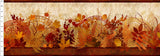 In The Beginning Reflection Of Autumn II 20RA 1 Border 3.375 YARDS