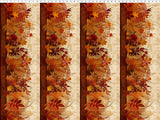 In The Beginning Reflection Of Autumn II 20RA 1 Border 3.375 YARDS