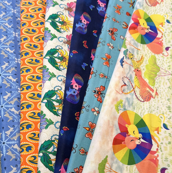 Matt's Mystery Bundles - 5.22 yards - Free Spirit #20 - Assorted Remnants