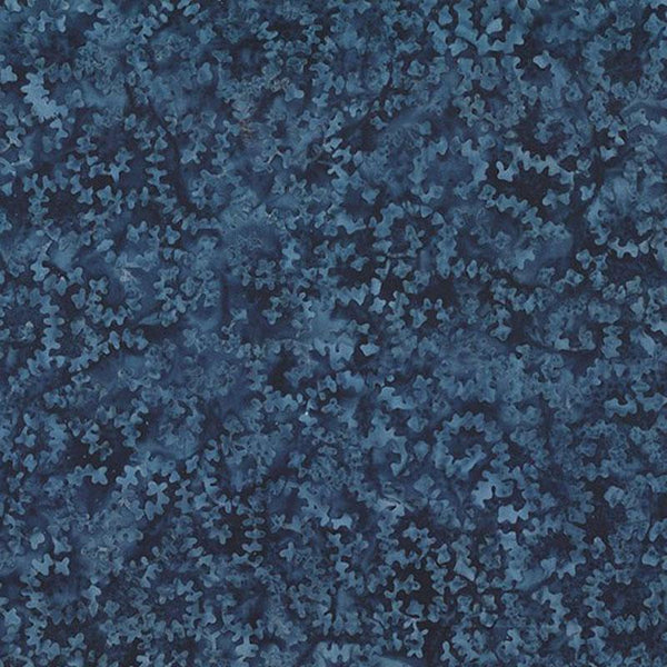 Wilmington Batiks Del Mar 22263 494 Navy Diagonal Vine By The Yard