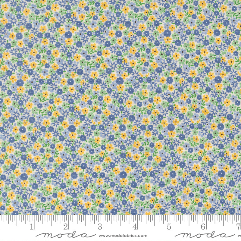 Moda 30's Playtime 2025 23374 26 Aloe Cute Calico By The Yard