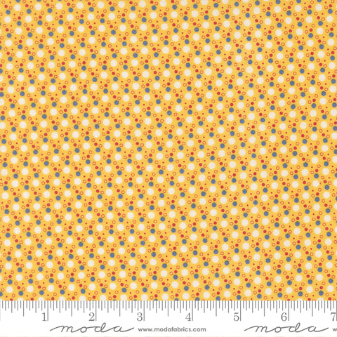 Moda 30's Playtime 2025 23376 15 Sunshine Bubbly Dots By The Yard