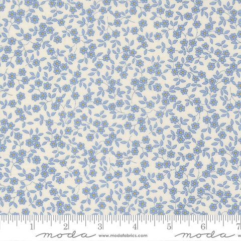 Moda 30's Playtime 2025 23378 27 Sky Ditsy Vines By The Yard