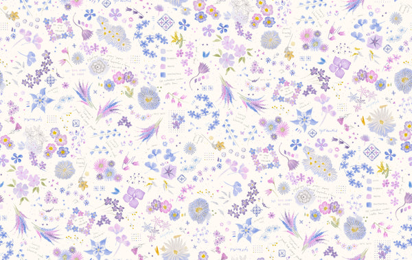Moda Delphinium 24659 11 Snowdrop By The Yard