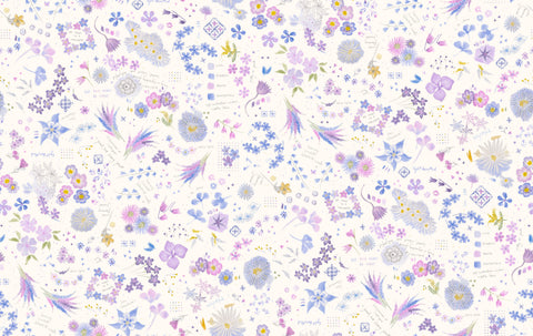 Moda Delphinium 24659 11 Snowdrop By The Yard