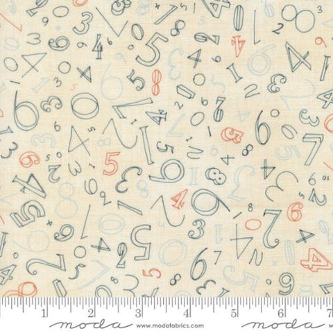Moda Data 24671 12 Data Numerals Lovelace By The Yard