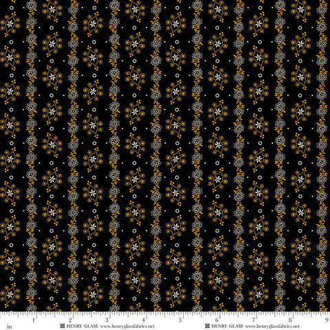 Henry Glass & Co. Mr. Moon 2611 94 Black Delicate Stripe By The Yard