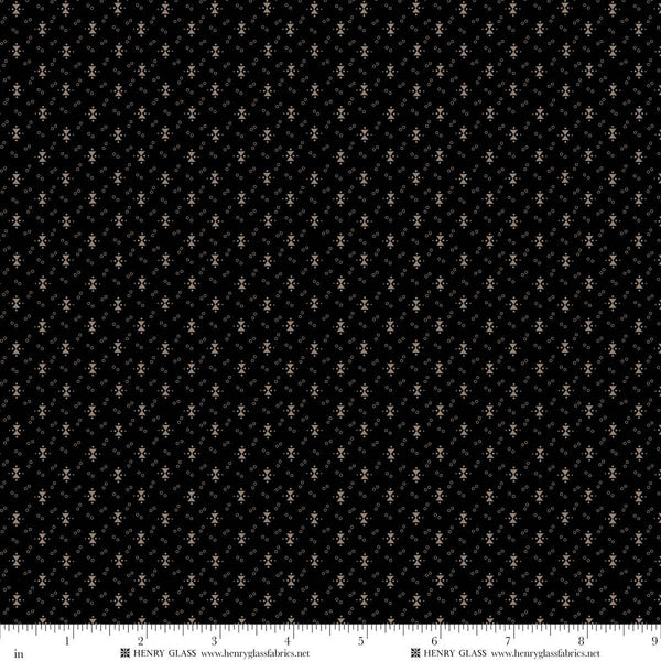 Henry Glass & Co. Mr. Moon 2615 99 Black Geometric Triangles By The Yard