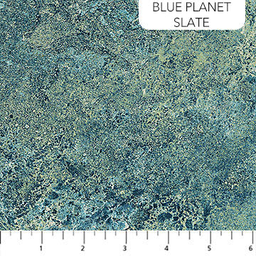 Northcott Stonehenge Gradations II 26757 48 Blue Planet Slate By The Yard