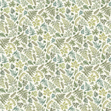 Northcott - Wild Harvest 27513 11 Cream Small Ferns By The Yard