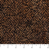 Northcott Stonehenge Retro Vibes 27743 34 Rust Multi Hexie By The Yard