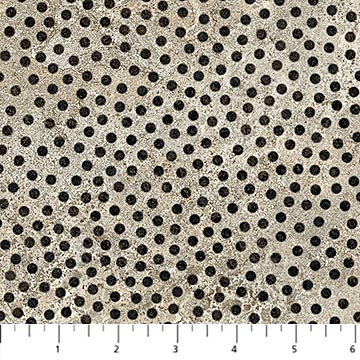 Northcott Stonehenge Retro Vibes 27745 94 Slate Dotty By The Yard