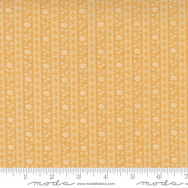 Moda Wild Orchid 2775 24 Lady Slipper Floral Stripe By The Yard