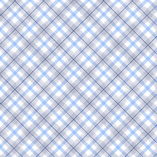 Wilmington Let It Snow - Man! 27759 194 White Plaid By The Yard