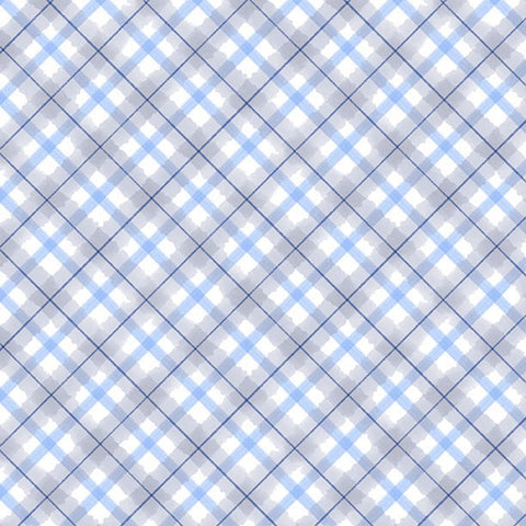 Wilmington Let It Snow - Man! 27759 194 White Plaid By The Yard