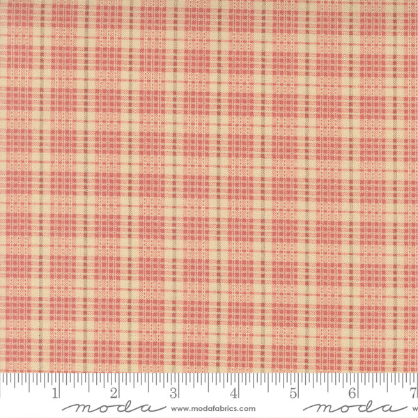 Moda Wild Orchid 2776 15 Petal Plaid By The Yard
