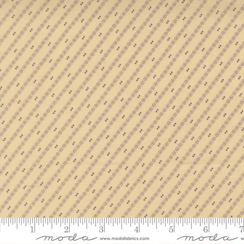 Moda Wild Orchid 2777 22 Moth Vanilla Bean Bias Stripe By The Yard
