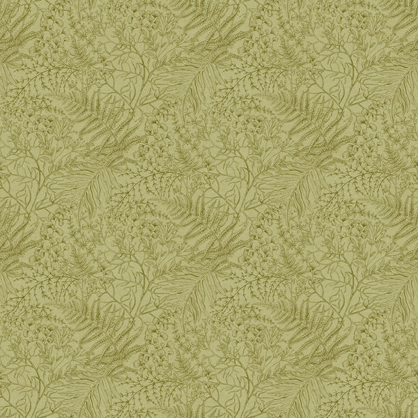 Northcott Natural Elements 27860 74 Light Green Toile Leaves By The Yard