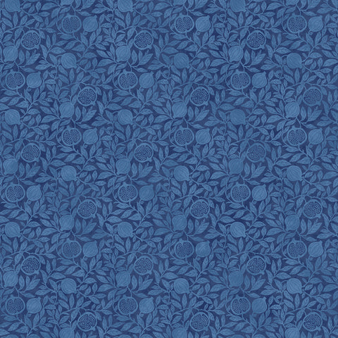 Northcott Pomegranate 28315 44 Blue Pom Blender By The Yard