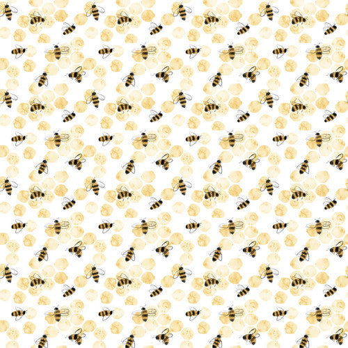 Blank Quilting Royal Jelly 2849 41 Ivory Bees By The Yard