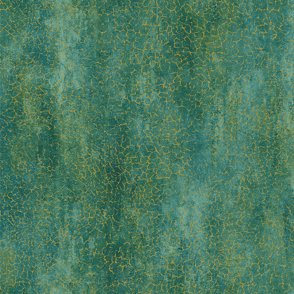 Northcott Metallic Stonehenge Valencia 28903M 66 Medium Teal Terazzo By The Yard