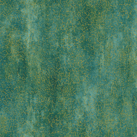 Northcott Metallic Stonehenge Valencia 28903M 66 Medium Teal Terazzo By The Yard