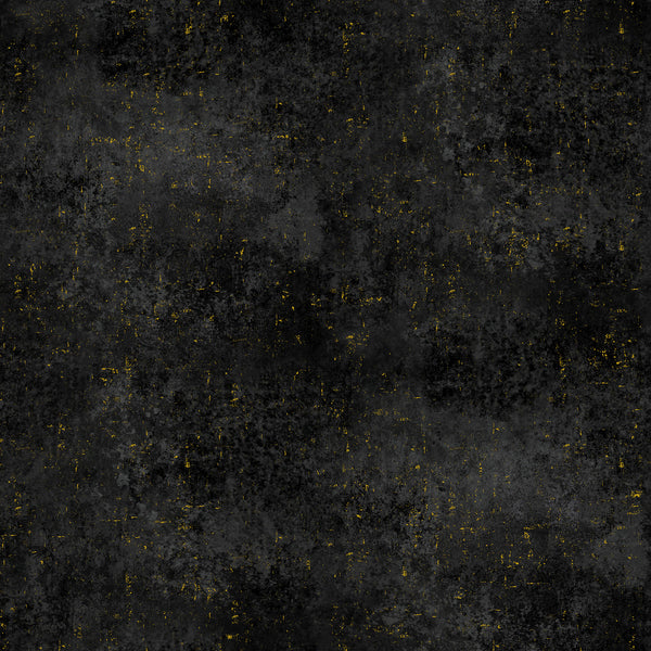 Northcott Metallic Gatsby 29257M 99 Black Texture By The Yard