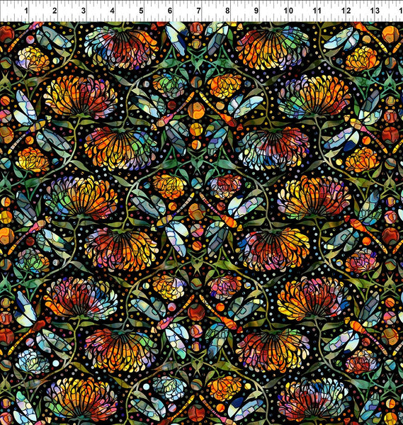 In The Beginning Dear Clara 2DCL 1 Multi Dragonflies By The Yard