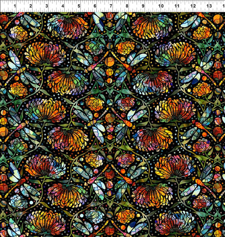 In The Beginning Dear Clara 2DCL 1 Multi Dragonflies By The Yard