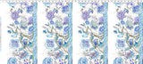In The Beginning Daydreams 2DD 2 Periwinkle Border Stripe By The Yard