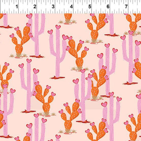 In The Beginning Go Cowgirl! 2GC 1 Multi Heart Cactus By The Yard