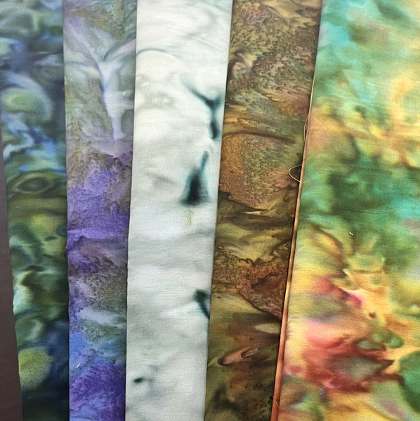 Matt's Mystery Bundles -  4.86 yards  - Batiks #2 - Assorted Remnants