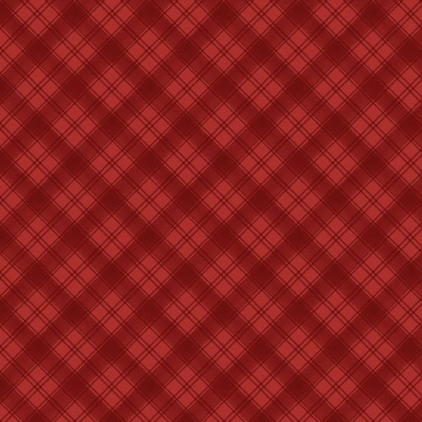Wilmington Prints Cardinal Celebration 3072 37760 333 Red Plaid By The Yard