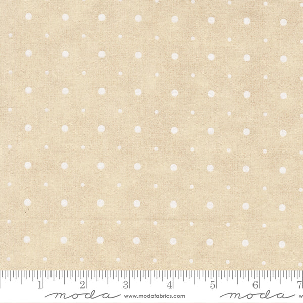 Moda Posh 30777 11 Ivory Whisper White Doily Dots By The Yard